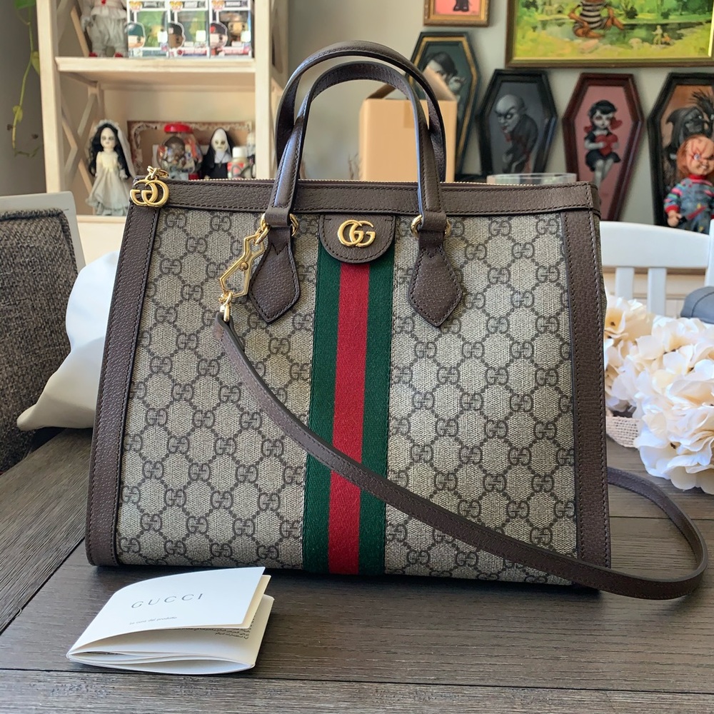 Gucci Ophidia GG medium tote bag AUTHENTIC